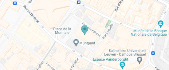 Place de la Monnaie, Bruxelles, 1000