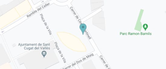 Carrer de Cèsar Martinell, 2, 08172 Sant Cugat del Vallès, 08172