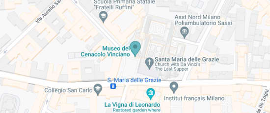 Piazza di Santa Maria delle Grazie, 2, Milano, 20123