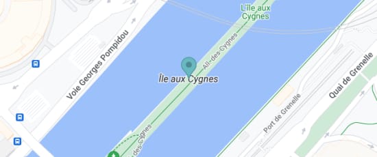 Île aux Cygnes, 75015 Paris, France, 75015