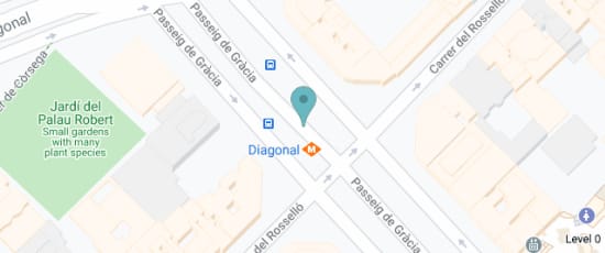 Estación Metro Diagonal (vestíbulo de unirse a las líneas 3 y 5)