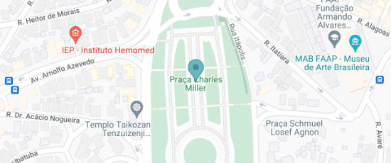 Praça Charles Miller - Pacaembu, São Paulo, 01234-070