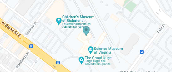 Science Museum of VA, 2500 West Broad Street, Richmond, 23220