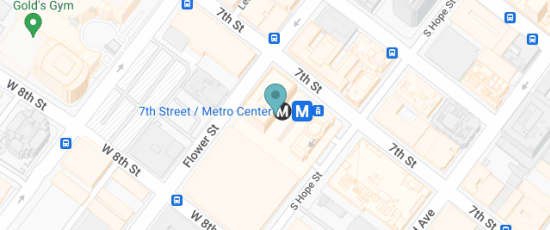 700 West 7th Street #Suite G600 Los Angeles, CA, 90017