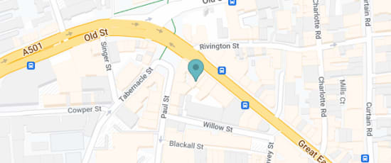 Downstairs at Trapeze Bar, 89 Great Eastern Street, London, EC2A 3HX