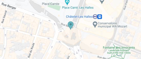 Face au 23 rue Berger, 75001