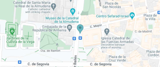 C. de Bailén, 25, Centro, Madrid, 28013