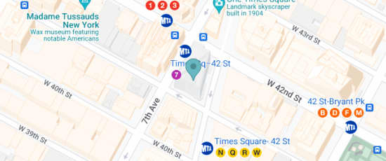 7 Times Square, New York, 10036