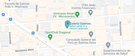 Galería Güemes, Florida 165, C1005