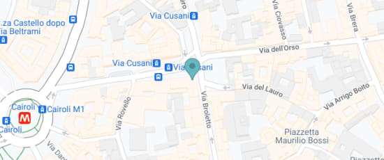 Via Cusani, 1, Milano, 20121