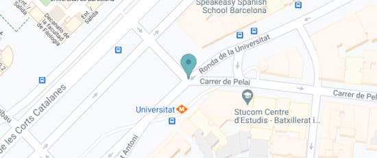 Plaça de la Universitat, 08002, 08011