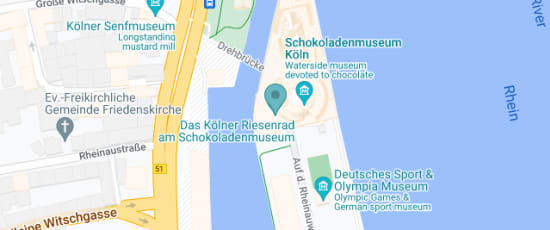 Am Schokoladenmuseum 1, Köln, 50678