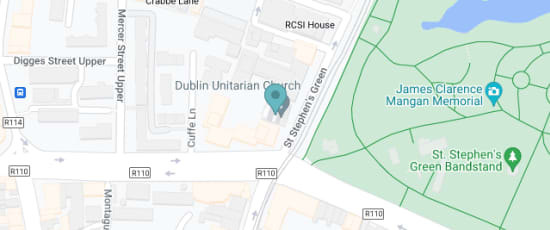 Dublin Unitarian Church, 112 Saint Stephen's Green, Dublin, D02 YP23