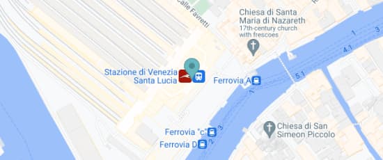 Stazione di Venezia Santa Lucia, Fondamenta Santa Lucia, Venezia, 30121