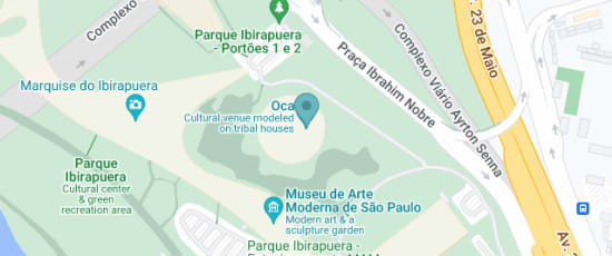 Avenida Pedro Álvares Cabral, S/n - Portão 2 - Moema, São Paulo, 04094-050