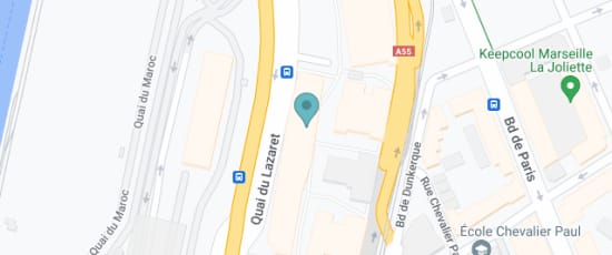 Immeuble le Calypso, Quartier Euromed, 48 Quai du Lazaret, Marseille, 13002
