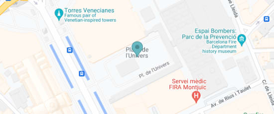 Plaça de l'Univers, Barcelona, 08004