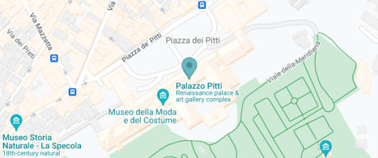 Piazza de' Pitti, 1, Firenze, 50125