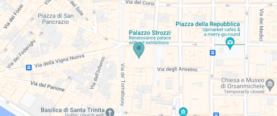 Piazza degli Strozzi, Firenze, 50123