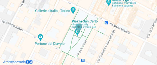 Piazza San Carlo, Torino, 10123
