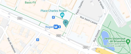 Place Charles Rogier, Bruxelles, 1000