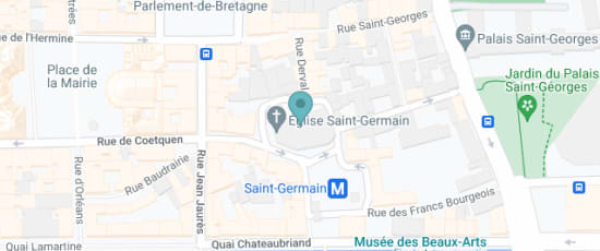 Rue du Vau Saint-Germain, Rennes, 35000