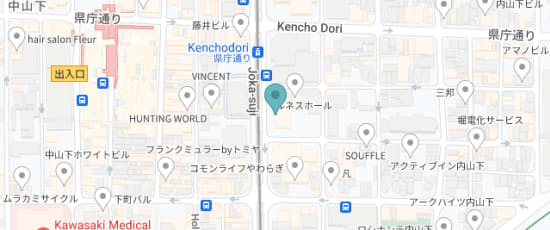 岡山市北区内山下1-6-20, 700-0824