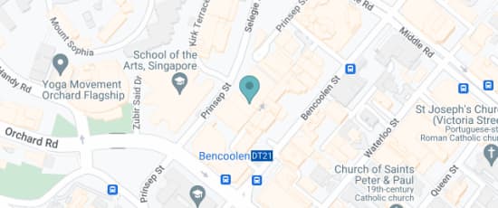 44 Prinsep street Singapore 188674, 188665