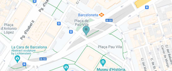 Pça. de Pau Vila, 1, Ciutat Vella, 08039 Palau de Mar, Barcelona, 08039
