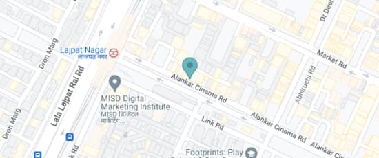 Lajpat Nagar Metro Station, A-20, First Floor, Lajpat Nagar-II, (Near, Block A, Lajpat Nagar, New Delhi, 110024