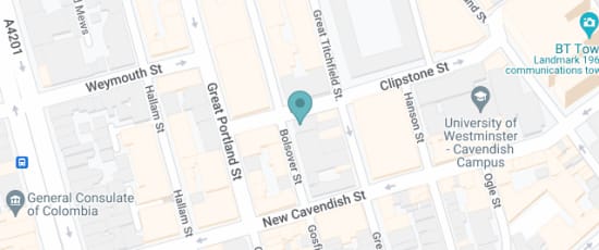 5 Clipstone Street, London, W1W 6BB