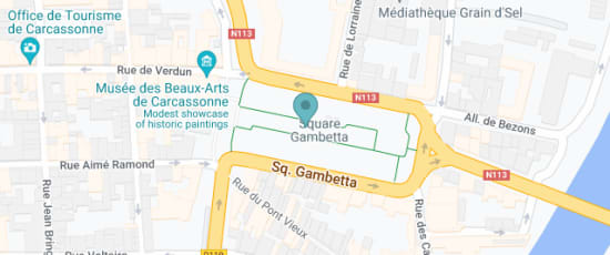 Square Gambetta, Carcassonne, 11000