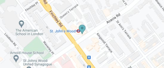 St John's Wood Underground Station, Finchley Road, NW8 6DN