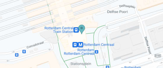 Centraal Station Entrance, 3013 AJ Rotterdam, Netherlands, 3013 AJ