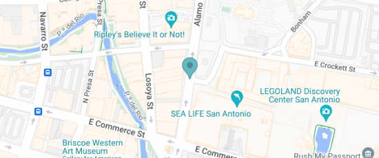Blum Street & Alamo Plaza, San Antonio, 78205