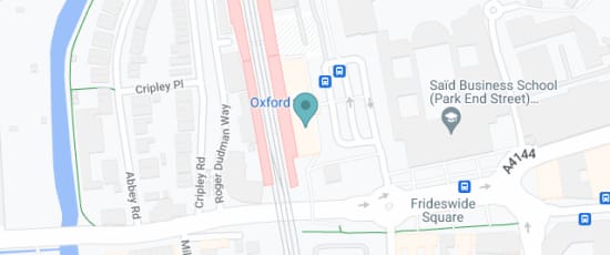 Oxford Railway Station, Park End Street, Oxford, OX1 1HS