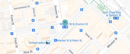 Market St & Drumm St, San Francisco, 94105
