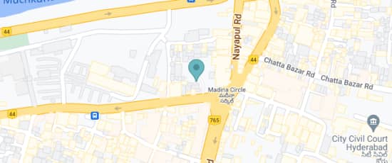 Madina Lane, Rikab Gunj, Ghansi Bazaar, Hyderabad, 500002