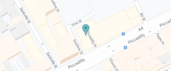 1 Piccadilly Circus, W1J 0DA