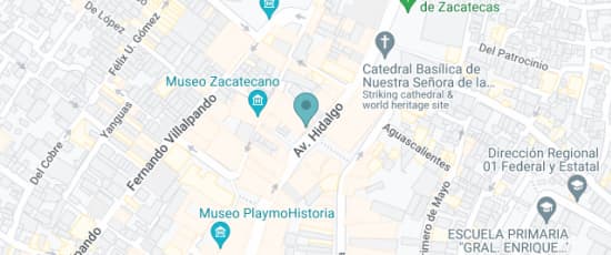 Avenida Hidalgo 501, Zacatecas Centro, Zacatecas, 98000