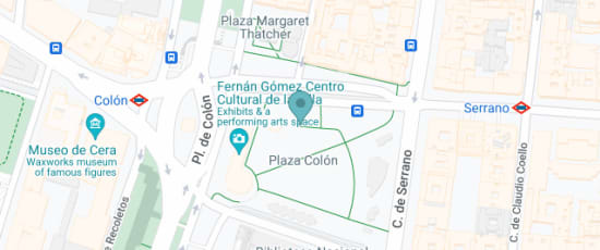 Plaza de Colón, Madrid, 28001