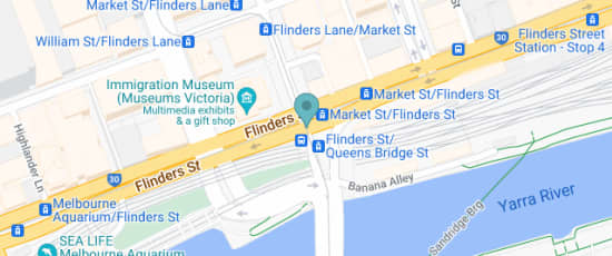 Flinders Street & Market Street, Melbourne, 3000