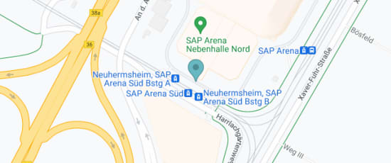 An der Arena 1, Mannheim, 68163
