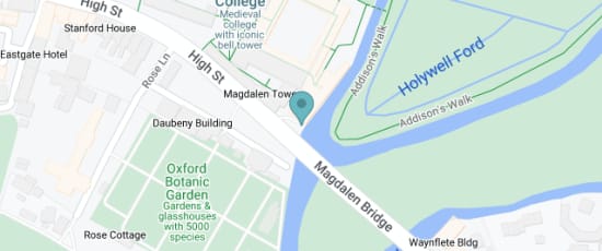 Magdalen Bridge Boathouse, High Street, Oxford, OX1 4AU