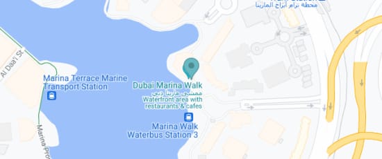 Walk EMAAR - Al Marsa Street - Dubai