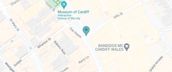 The Hayes, Cardiff, CF10 1GA
