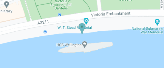 Temple Pier, Victoria Embankment, WC2R 2PN