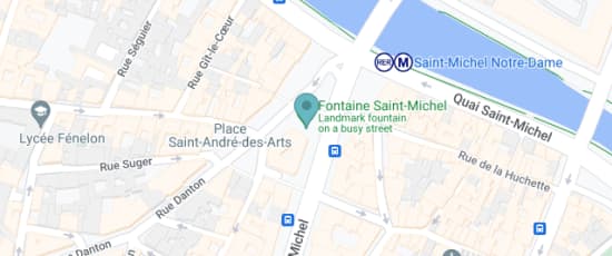 Place Saint-Michel, Paris, 75005
