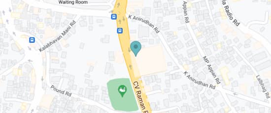 CV Raman Pillai Road, Thycaud, Thiruvananthapuram, 695014