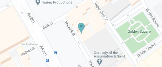 20 Warwick Street, W1B 5NF